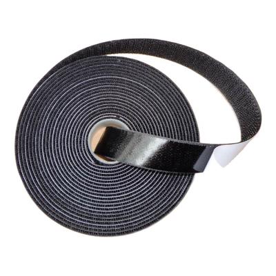 China 38 mm Self Adhesive X 5 m Adhesive Hook & Loop Sticker with Common Hot Melt Glue for sale