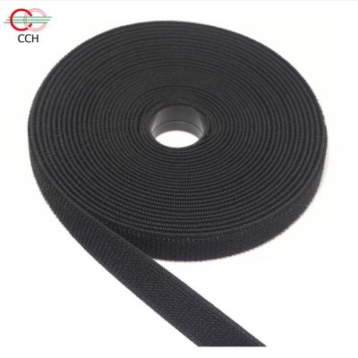 China Durable Custom Elastic Hook And Loop Strap Band Elastic Stretch Hook And Loop Strap Hook And Loop for sale