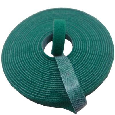 China Plant Grafting 10 Mm X 5 M Gardening Plant Back To Hook And Loop Tape / Back Garden Strap for sale