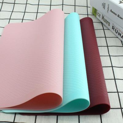 China New Arrival Kitchen Food Grade Silicone Heat Insulation Customizable Red Stocked Pad For Sale for sale