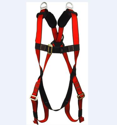 China Adjustable webbing with PE buckles construction workers protection safety harness for fall protectionGMB-0126 for sale