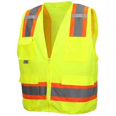 China New 2020 New 2020 Safety Safety Vest Safety Reflective Vest High Visibility Working Protectives GMV-107 for sale