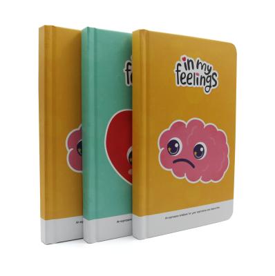 China Cute Paper Notebook Printed Latest Design New Arrival Cardboard Sketch Books for sale