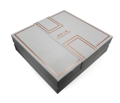 China 3mm Hot Sale Quality Solid Wood Board Packing Box With Big Lid PU Leather Luxury Gift Box for sale