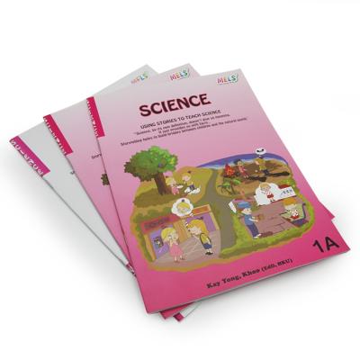 China 300g Guaranteed Double Quality Unique Science Copper Plain Binding Book For Children for sale