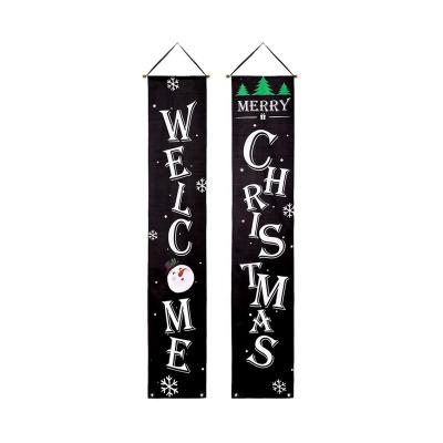 China Fashion New Year Door Christmas Porch Independence Promotional High Quality Couplet for sale