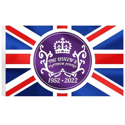 China Professional Insurance Design Cheap Custom 100% Polyester UK Flag for sale