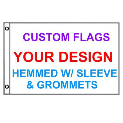 China Promotional Advertising Custom Flags 3x5 FT Insurance All Country National Flags for sale