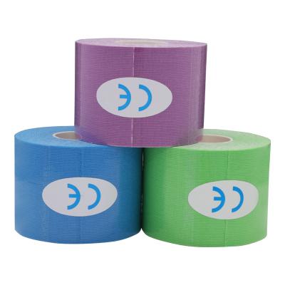 China Musle Pain Relief for Sports and Physiotherapy Goods Using Low Price 2.5cm Nylon Kinesiology Tape Sports Bandage Kinesiology Medical Tape for Sports and Physiotherapy for sale