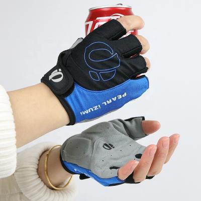 China Half-finger Quick-Drying Cycling Road Bike Mountain Gloves Comfortable Cycling Gloves Breathable Non-Slip Shockproof Shockproof for sale