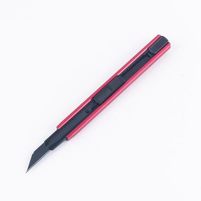 China Promotion\Business\Wholesale Unboxing School Stationery Knife 9mm Knife\Aluminum Alloy Office Small Paper Cutter Office Service Stationery for sale