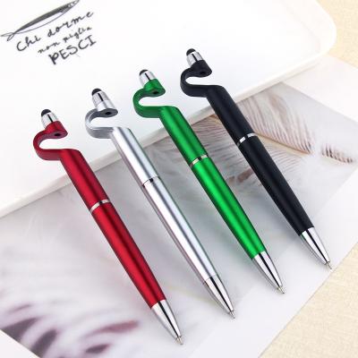 China Promotional Pen Mobile Phone Holder Pen Capacitive Stylus Pen for sale