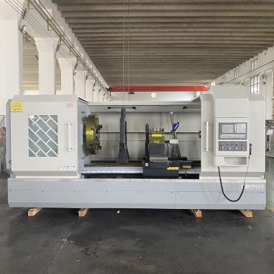 China Machinery repair shops specializing in the production of CK61110 CNC heavy turning lathe suitable for heavy cutting for sale