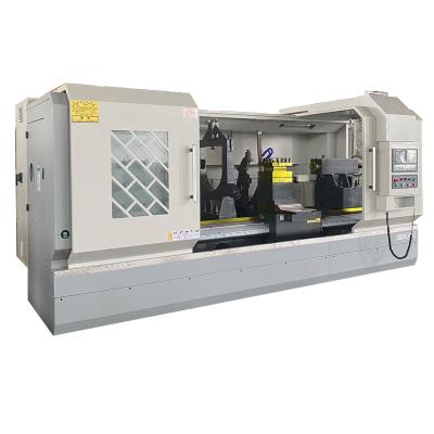 China Machinery repair shops factory for sale CK6180 CK61100 CK61110 CK61125 CNC metal lathe CNC flat lathe for sale