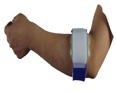 China Nylon / Cold Gel Elbow Tendonitis Brace , Adjustable Elbow Support Brace for sale