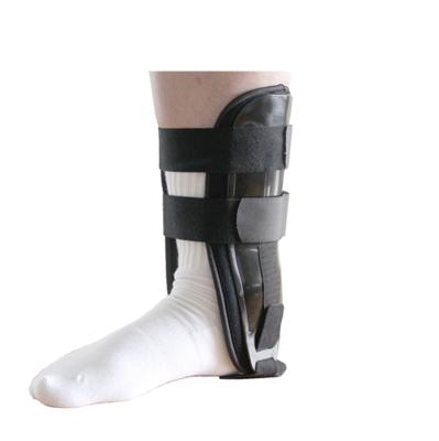 China As-01 Plastic Shell Ankle Foot Orthosis Brace Universal Size With White / Black Color/ankle support/care/immobilizer for sale