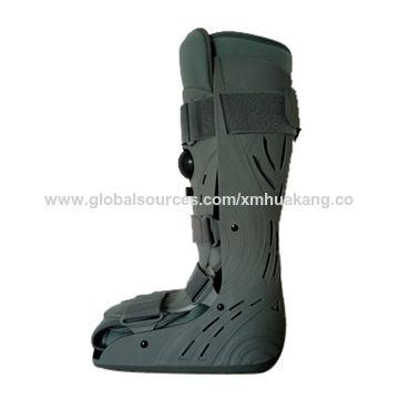 China Light Weight Ankle Brace Walking Boot Nylon Material For Severe Ankle Sprain for sale