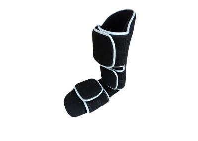 Chine Attelle de nuit de Flexibrace de 90 degrés, botte plantaire de nuit de Fasciitis de matériau composite noir à vendre