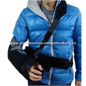 China Universal Size Shoulder Abduction Sling , Shoulder Immobilizer Sling With Metal Bar for sale