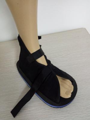 Chine Chaussure chirurgicale op d'Orthowedge de chaussure de poteau orthopédique de noir pour le logement de chirurgie de poteau à vendre