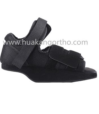 China Professional Orthowedge Shoe Black Heel Offloading Shoe ISO 13485 , CE Certificate for sale