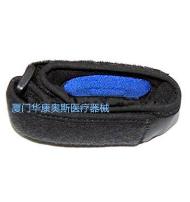 China Black / White Tennis Elbow Brace With Nylon / Cold Gel Material for sale