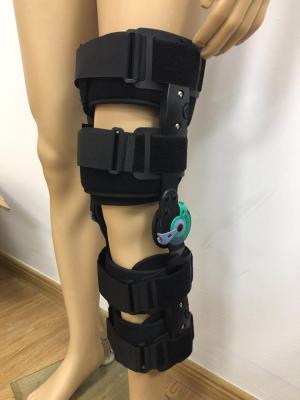 China KN -07 Telescope Orthotic Knee Brace Black Color Post Op OEM ODM Service for sale