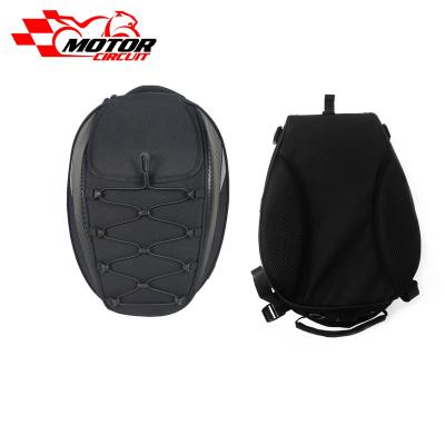 China Universal Motorcycle Rear Seat Motorcycle Saddle Bags LED Box Side Case Side Box Motorcycle For Honda for sale