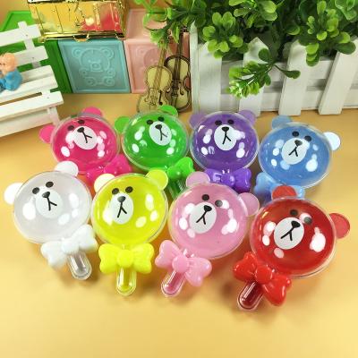 China Amazon Disposable Hot Selling Cute Cartoon Bow Bear With Plastic Candy Box Wedding Party Favors Package Candy Box for sale