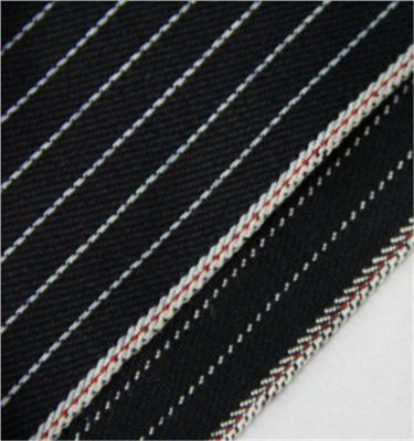 China Shrink-resistant hot sale heavy striped japanese 100% cotton denim fabric in china for sale