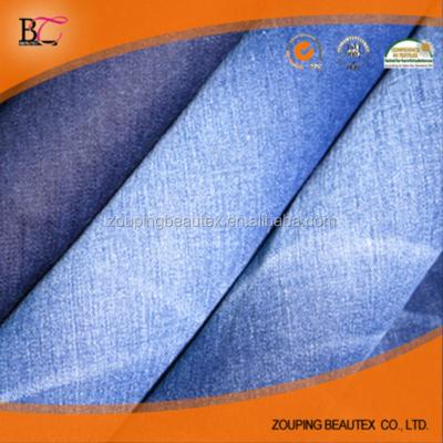 China Anti-Static Blue Cotton / Polyester Denim Fabric And Denim Roll And For Any Type Men Denim Jeans for sale