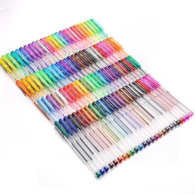 China Good Quality Glitter Kawaii Little Girls Fine Point Colored Gel Pens Set For Scrapbooking Doodling Doodling Drawing for sale