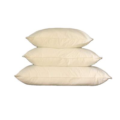 China High Quality Anti-Static Pillow Cover 10% Cotton Premium Large Goose Down Pillow 100% Goose Down for sale