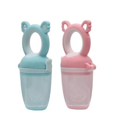 China Baby Teether Toy Infant Silicone Teething Feeder Baby Product Fruit Pacifier Fresh Food Feeder BPA Free 2020 New for sale