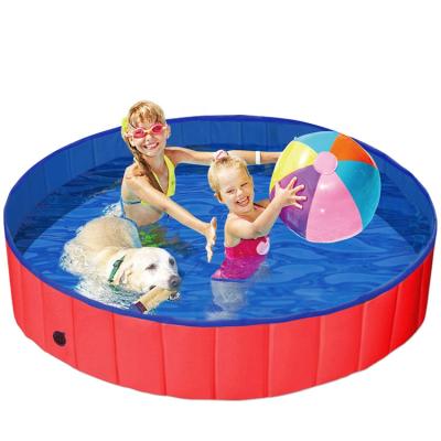 China Sustainable Portable Dog Pool, Collapsible Foldable Bathing Tub, Indoor And Outdoor Waterproof Cat Dog Pet SPA for sale