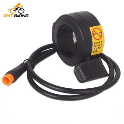 China Plastic E-Bike Thumb Throttle Electric Bicycle Waterproof Ebike Throttle for sale