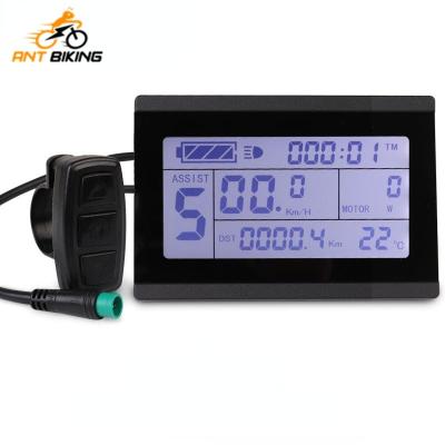 China 24V 36V 48V LCD Display 24V 36V 48V Ebike Waterproof Electric E-Bike Tachometer Quick Quick Simple Installation 3.5 for sale