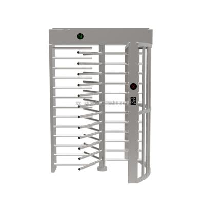 China 304 / 316 304 Stainless Steel RFID Access Control System Full Height Turnstile for sale