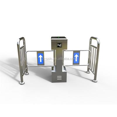 China 304 Stainless Steel Security Face Recognition Access Control Vertical Turnstile Gates Swing Gate Turnstile for sale