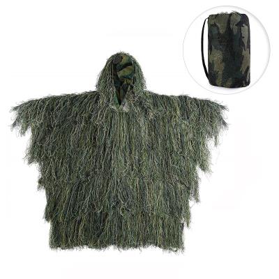 China Camouflage Anti-infrared Hunt Suit Comfortable Hunt Suit Ghillie Fabric Fire Prevention Camouflage for sale