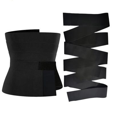 China 3M*13CM Shapers Corset Lingerie Waist Trainer 2 Layer Shapers Neoprene Sweat Waist Corset Trimmer for sale