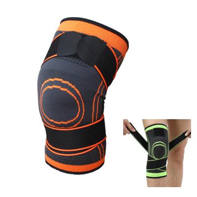 China Breathable Spandex Banded Boxing Knee Brace Arthritis Football Pressure Support Knee Pads Brace Pads Basketball for sale