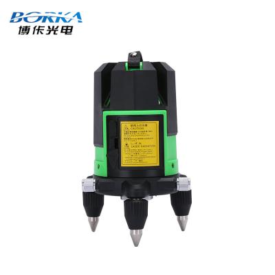 China Green Beam Laser Level Pendulum Borka 4V1H 5 Lines Self Leveling Laser Land Leveler for sale