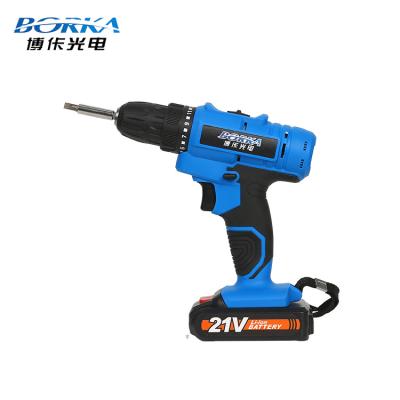 China Borka 16.8V Electric Drill Machine- Cordless Electric Screwdriver Lithium Battery Mini Drill Hand Tools OEM for sale