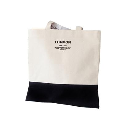 China Wholesale Promotional Custom Print Shopping 100% Cotton Reusable Tote Bag for sale