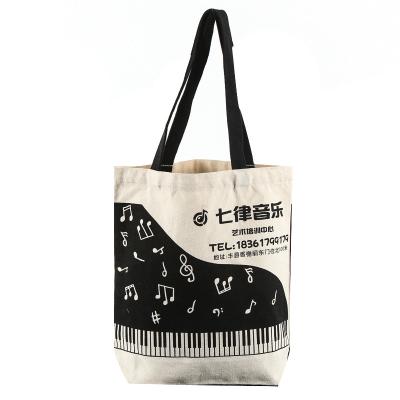 China Environmental Friendly Sales Reusable Tote Organic Canvas Bag Cotton Recycle Bag for sale