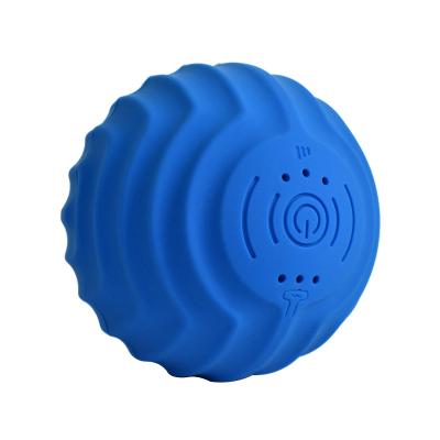 China Electric Plantar Vibration Massage Pain Relief Fasciitis Massage Roller Fitness Ball Eco-friendly Ball Eco-friendly for sale