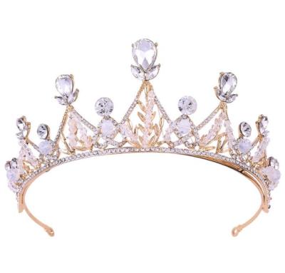 China For wedding fashion China supplier wholesale price pearls pearl bridal tiara and rhinestone tiaras pearl for sale