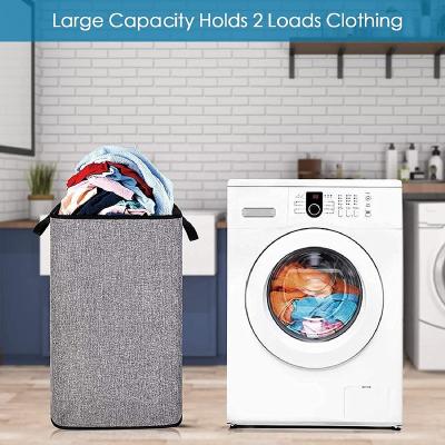 China Large Convenient Laundry Hamper, 24.5