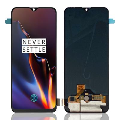 China AMOLED LCD Display For Oneplus 6T Touch Screen Digitizer Assembly Replacement LCD Screen For Oneplus 6T for sale